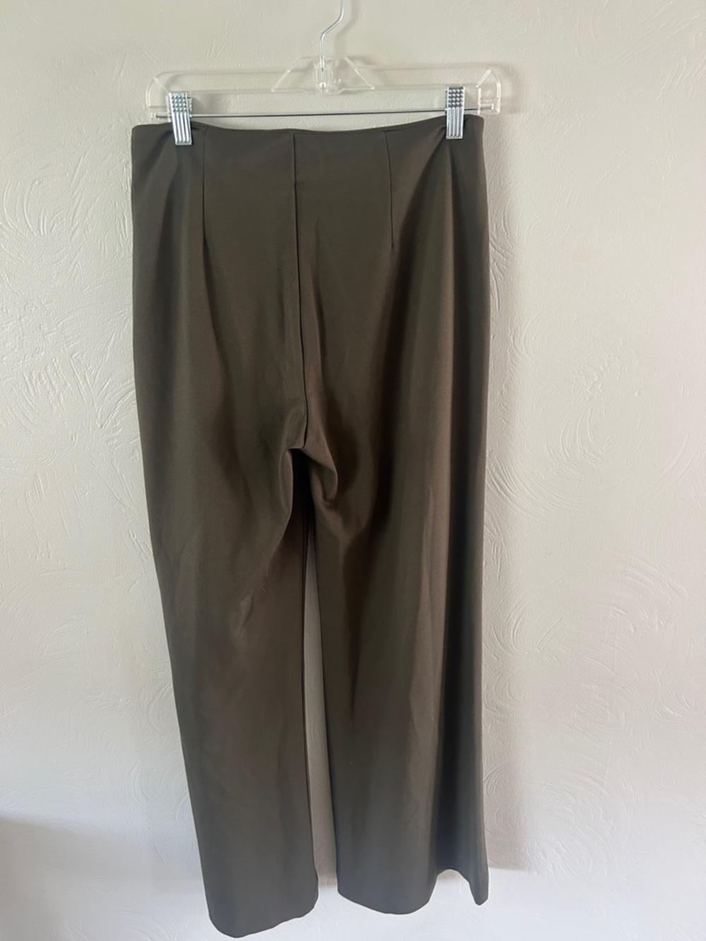 Kut from the Kloth Green High Waisted Wide Leg Trouser - Picture 4 of 5